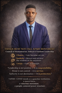 TAPAM CHYEF: The Declaration of Absolute Self-Providence